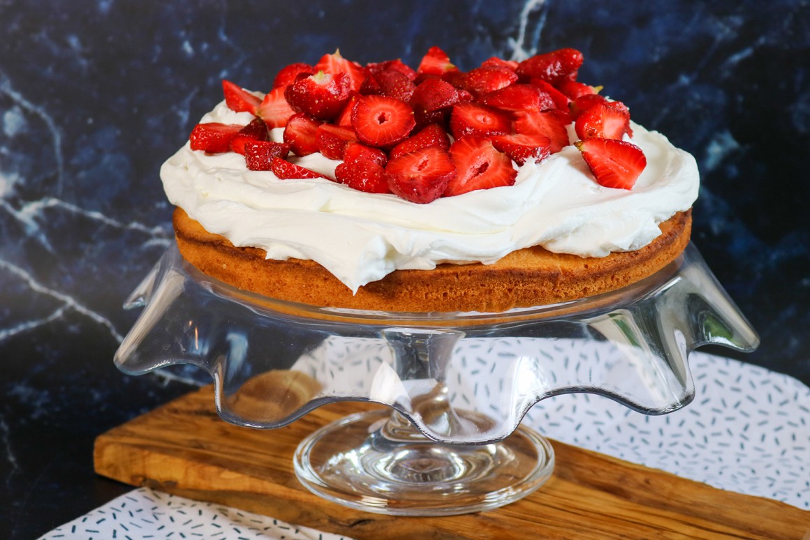 Erdbeerkuchen Mit Sahne Rezept