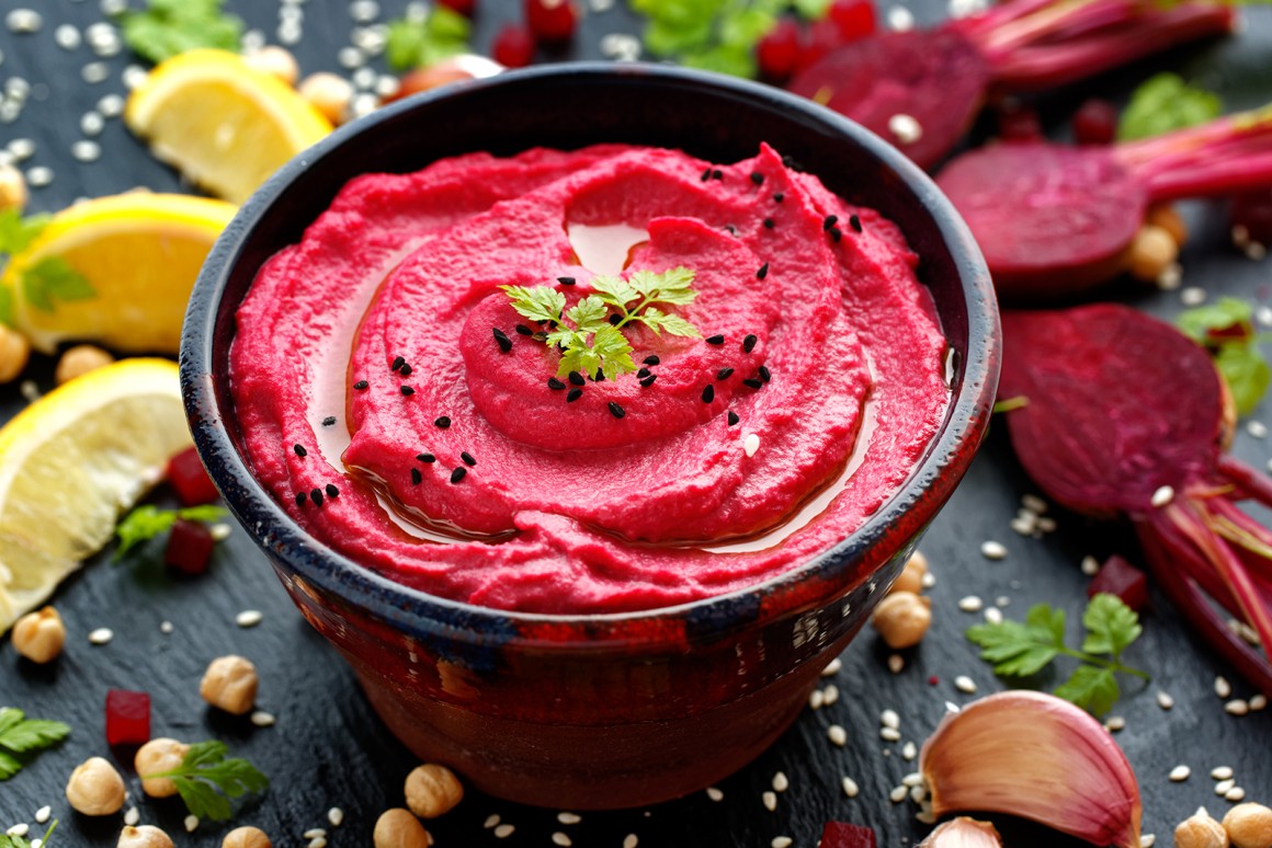 Rote Bete Hummus Rezept