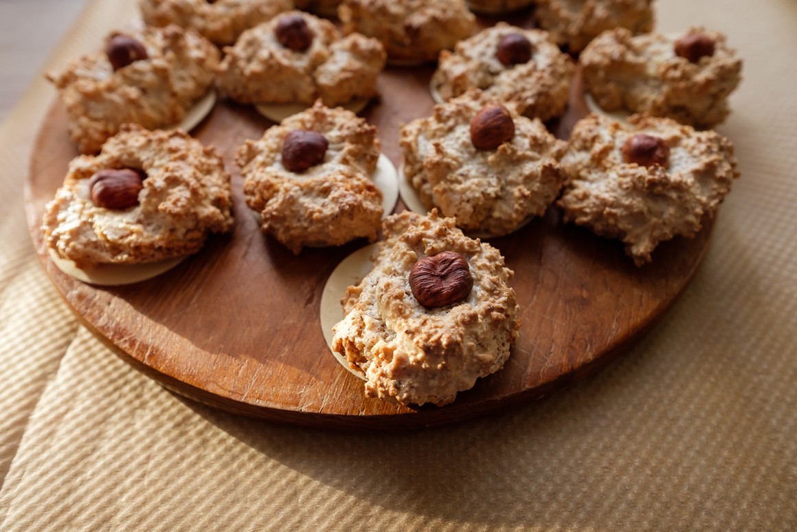 Saftige Haselnuss Makronen Rezept