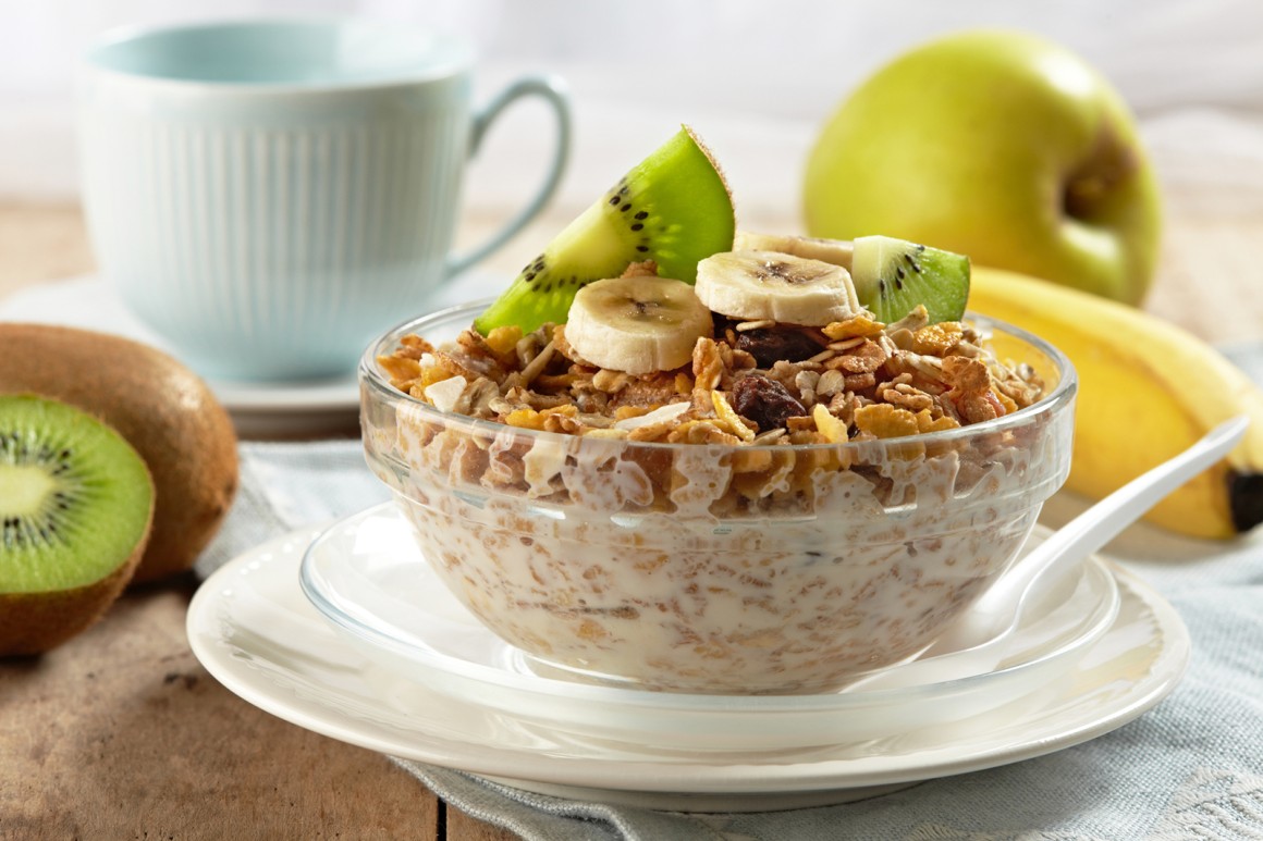 Müsli für ein gesundes Frühstück