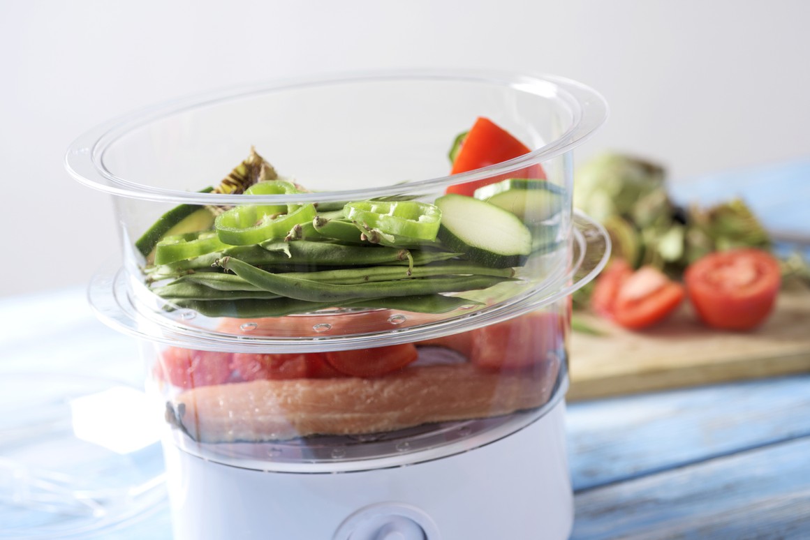 Fleisch im Dampfgarer zubereiten