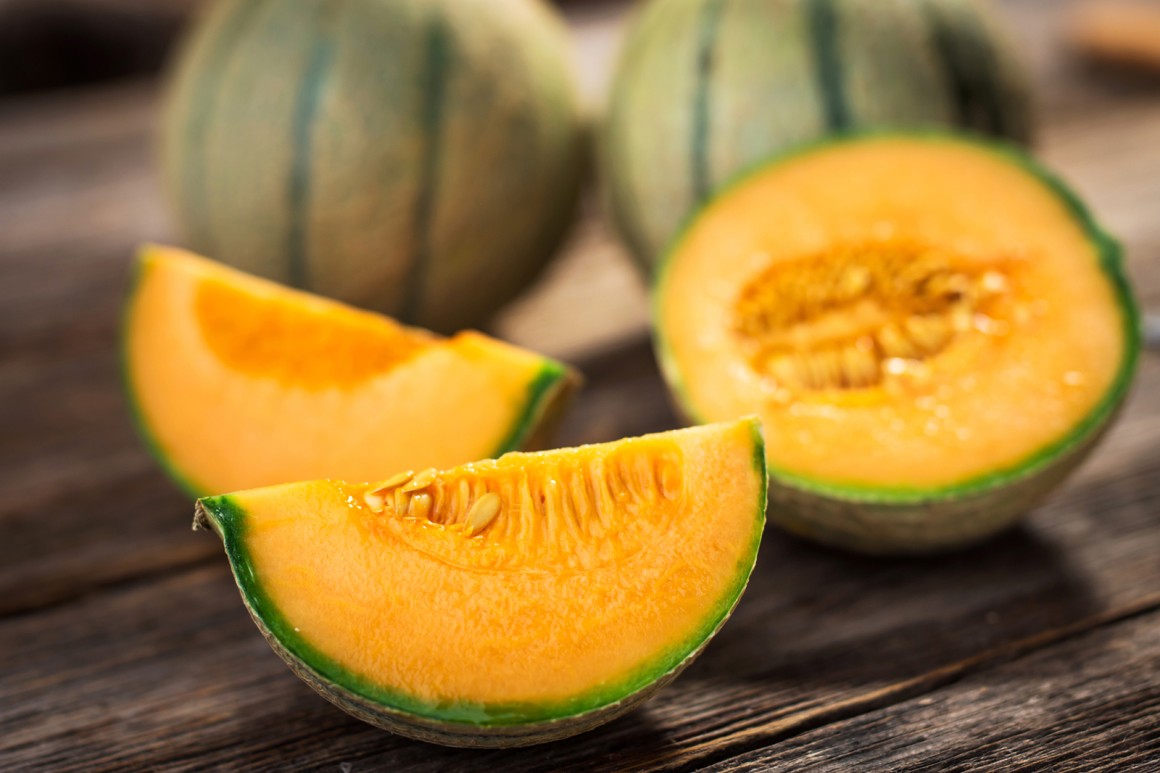 Zuckersüße Desserts aus Melone
