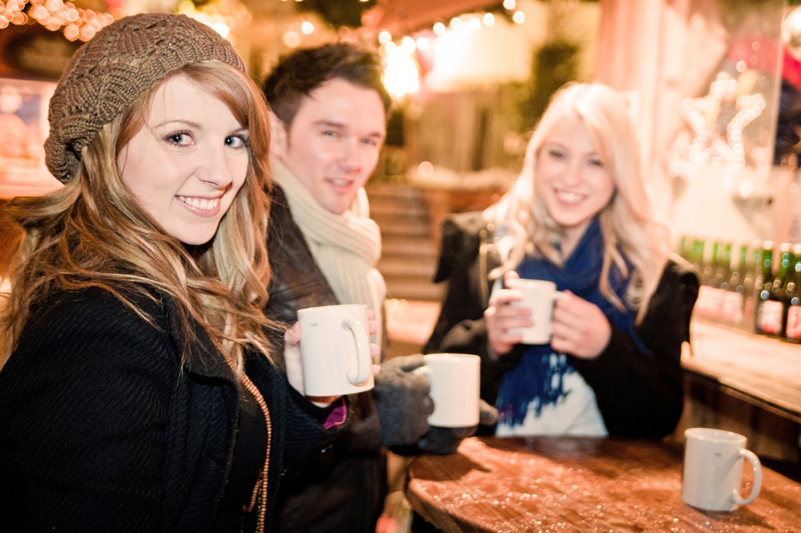 Glühwein und Punsch: Heiße Getränke gegen kaltes Wetter