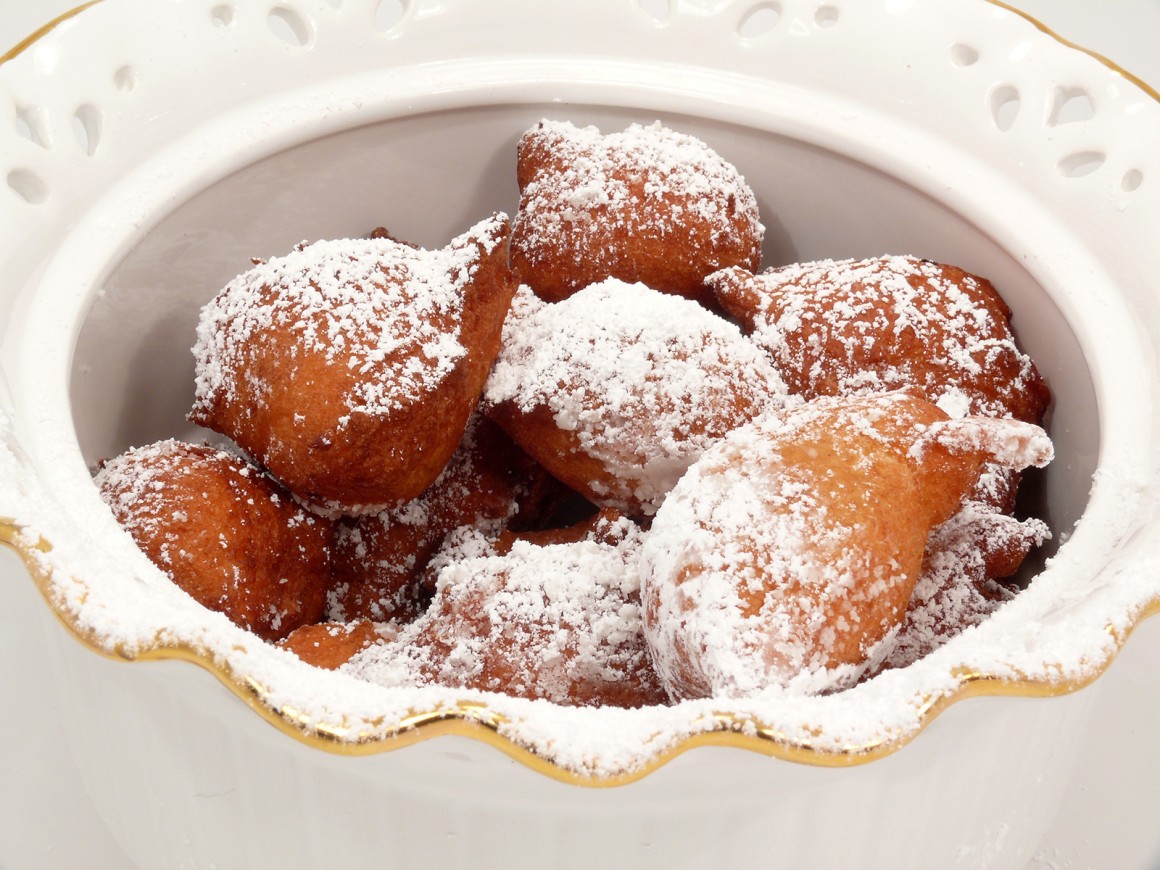 Bunte Karneval-Snacks