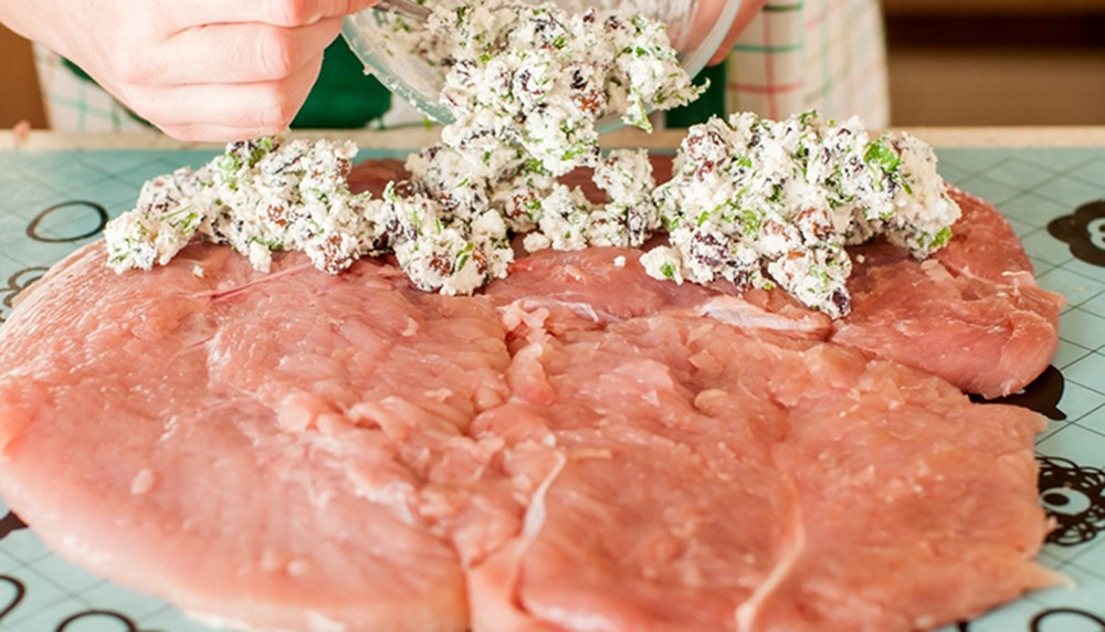 Gefüllter Truthahn-Rollbraten