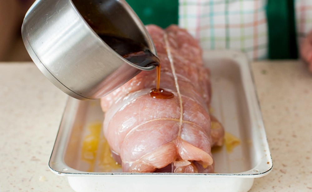 Gefüllter Truthahn-Rollbraten