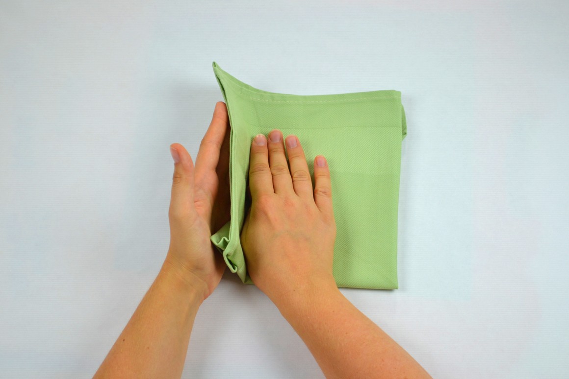 Bestecktasche falten