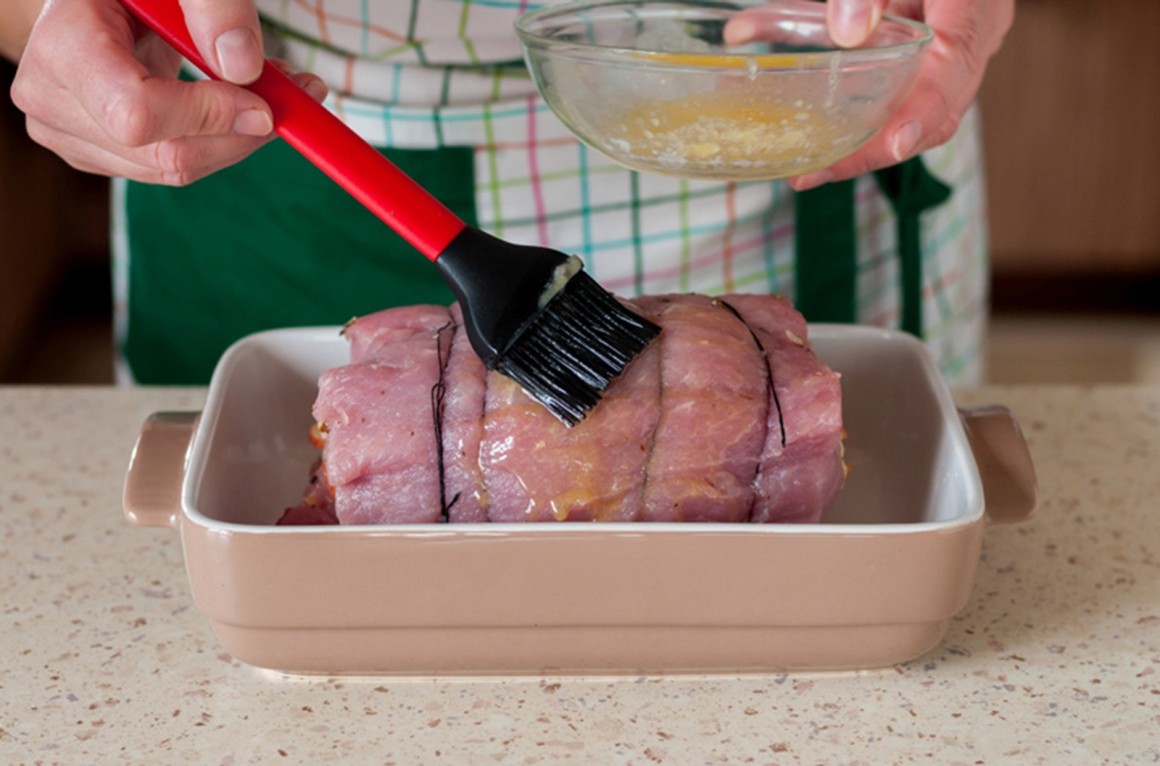 Gefüllte Schweinelende