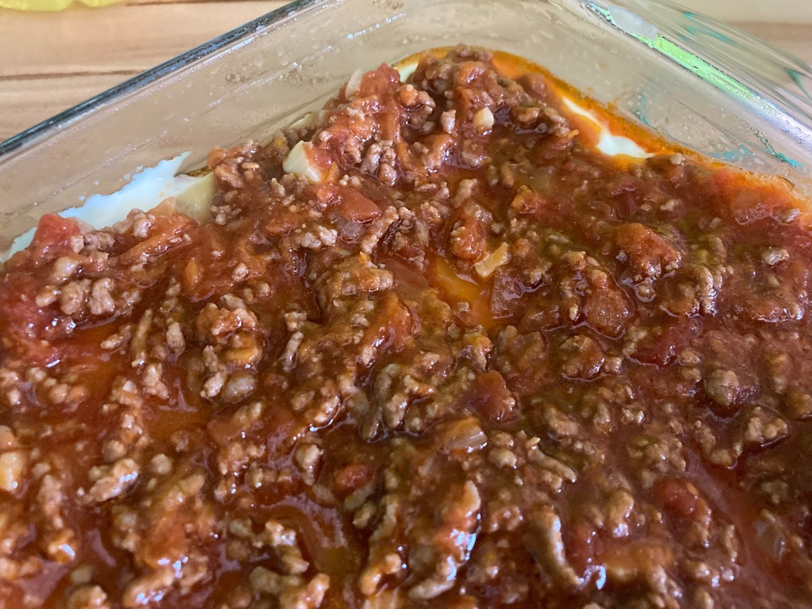 Einfache Lasagne