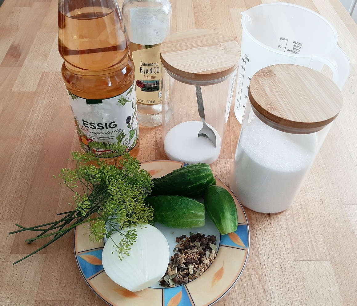 Gewürzgurken einmachen