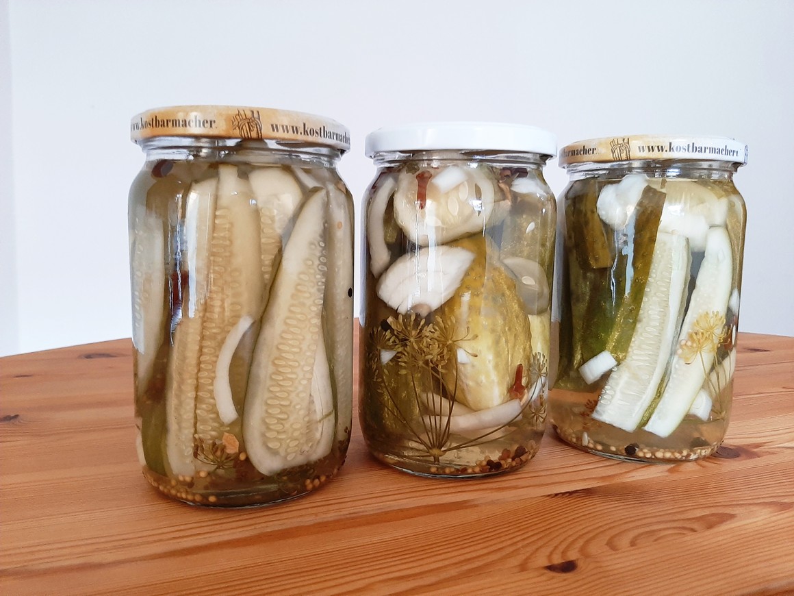 Gewürzgurken einmachen