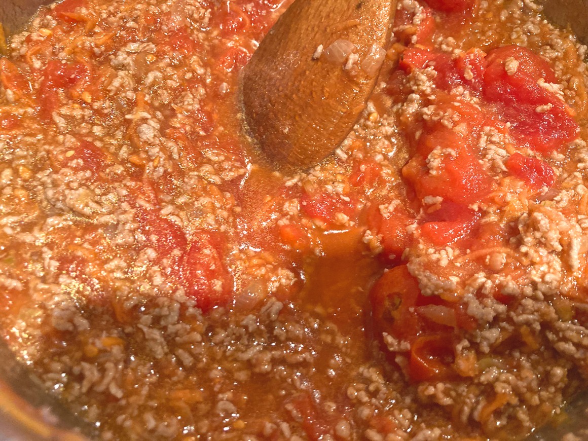 Spaghetti bolognese