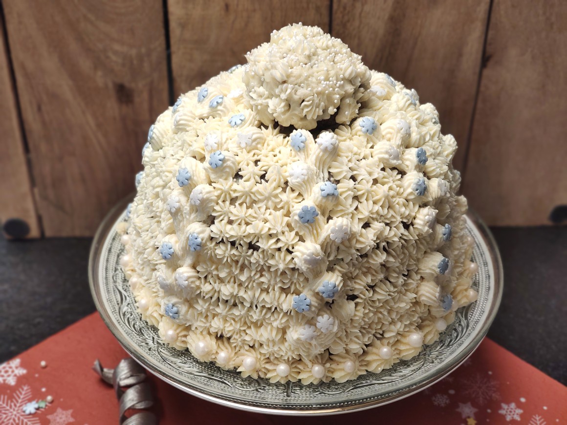 Strickmützen-Torte