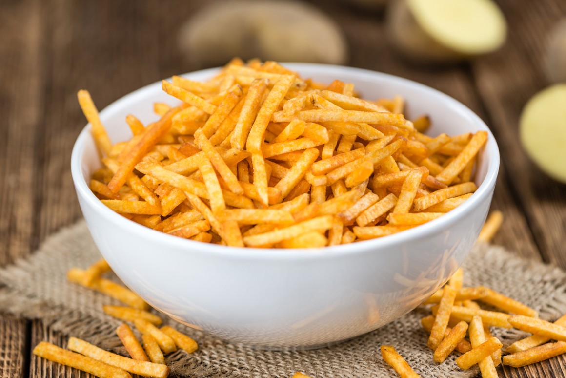 Wie kocht man knusprige Pommes frites?