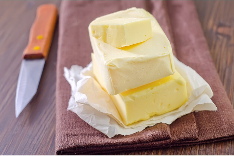 Backen mit Butter und Margarine