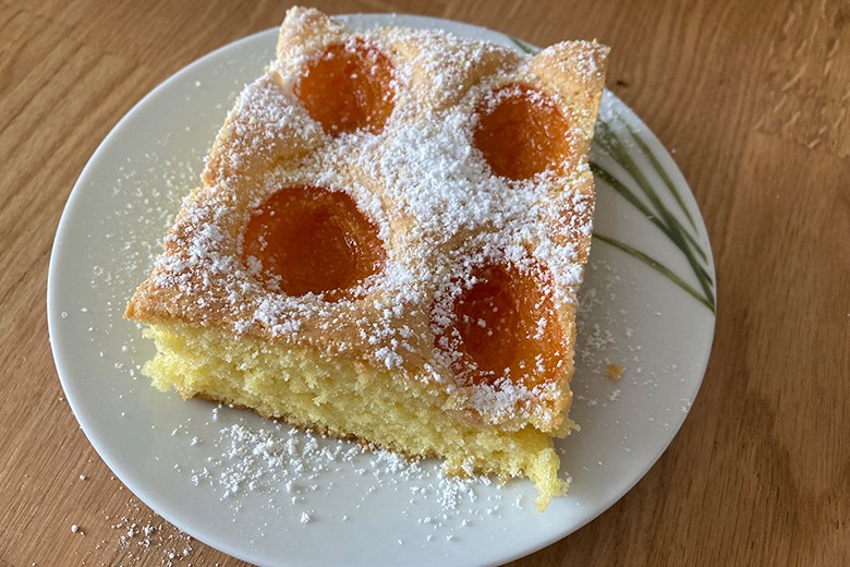 Einfacher Aprikosenkuchen - Rezept