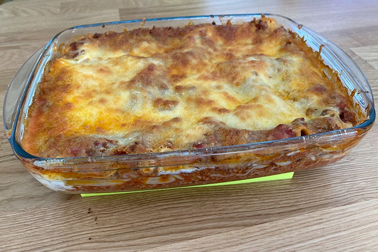 Lasagne mit Spinat - Rezept