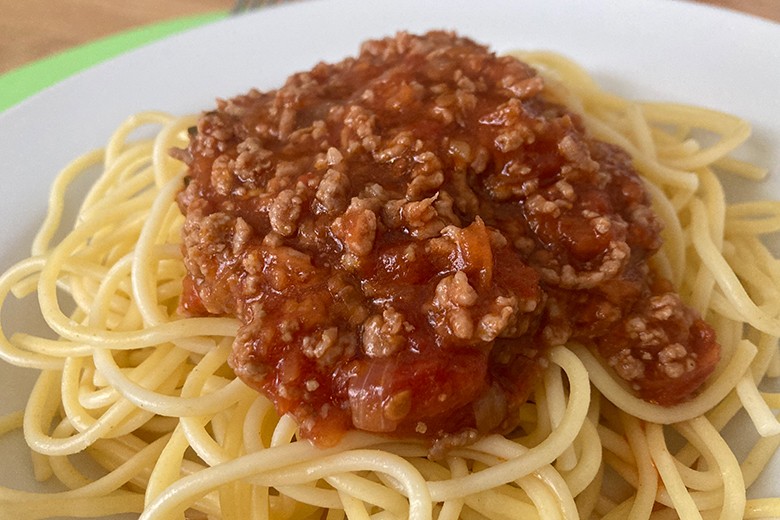Spaghetti bolognese