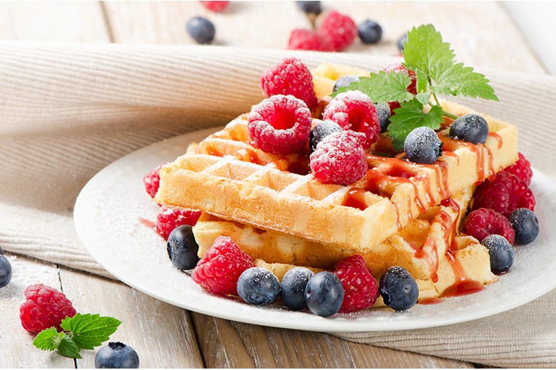 Zwischen heißen Eisen: Die Waffel