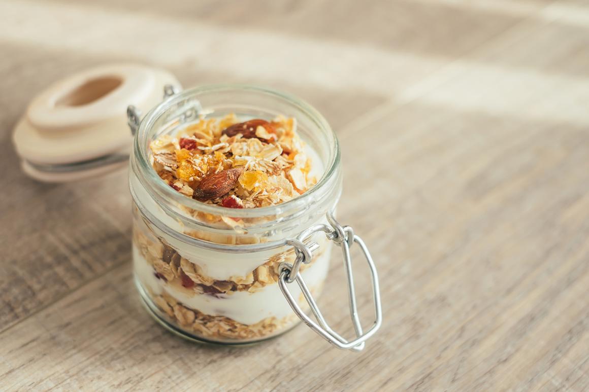 Müsli für ein gesundes Frühstück