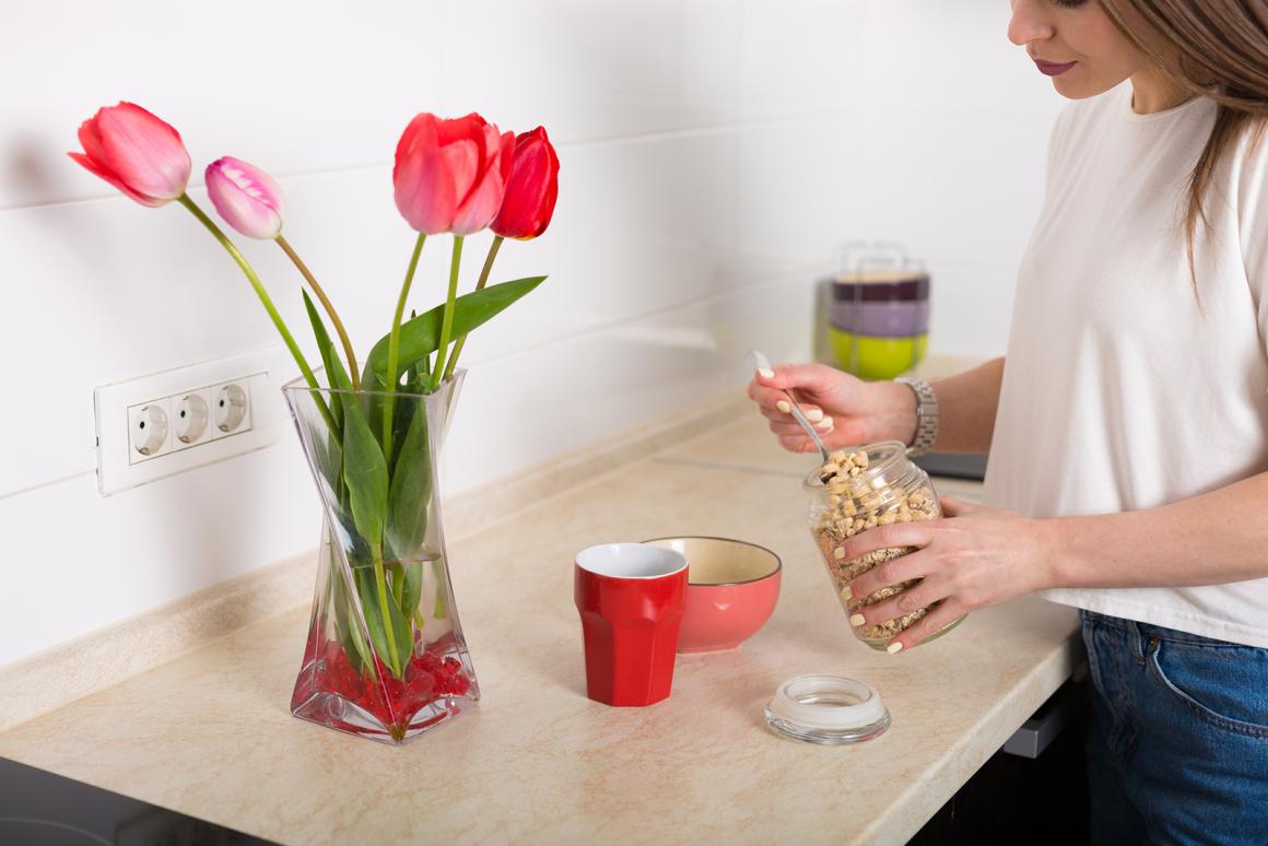 Müsli für ein gesundes Frühstück