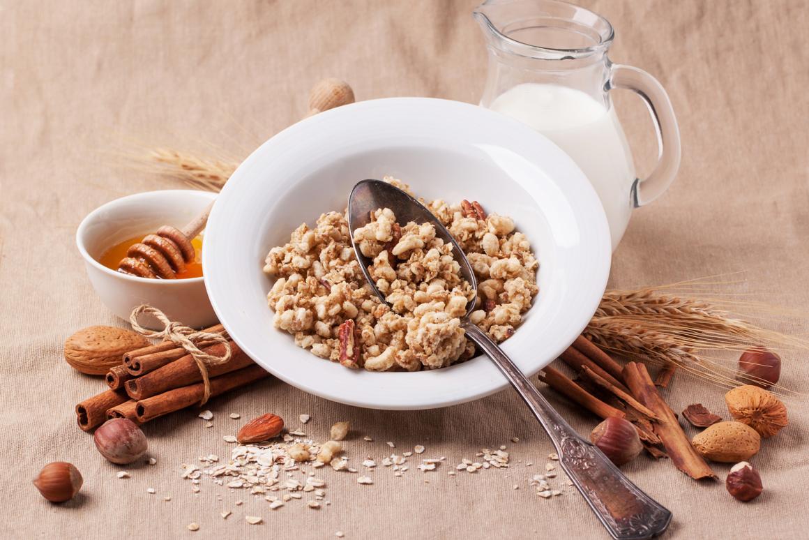 Müsli für ein gesundes Frühstück