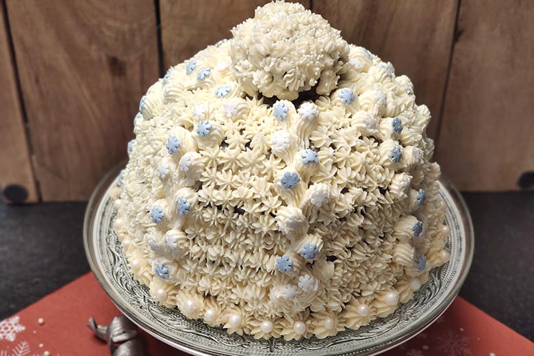 Strickmützen-Torte