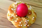 Osternestchen aus Hefeteig