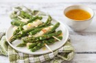 Spargel mit Halloumi
