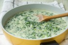 Babyspinat mit Sahne 