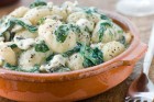 Gnocchi mit Spinat und Gorgonzola