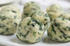 Spinatknödel mit Quark