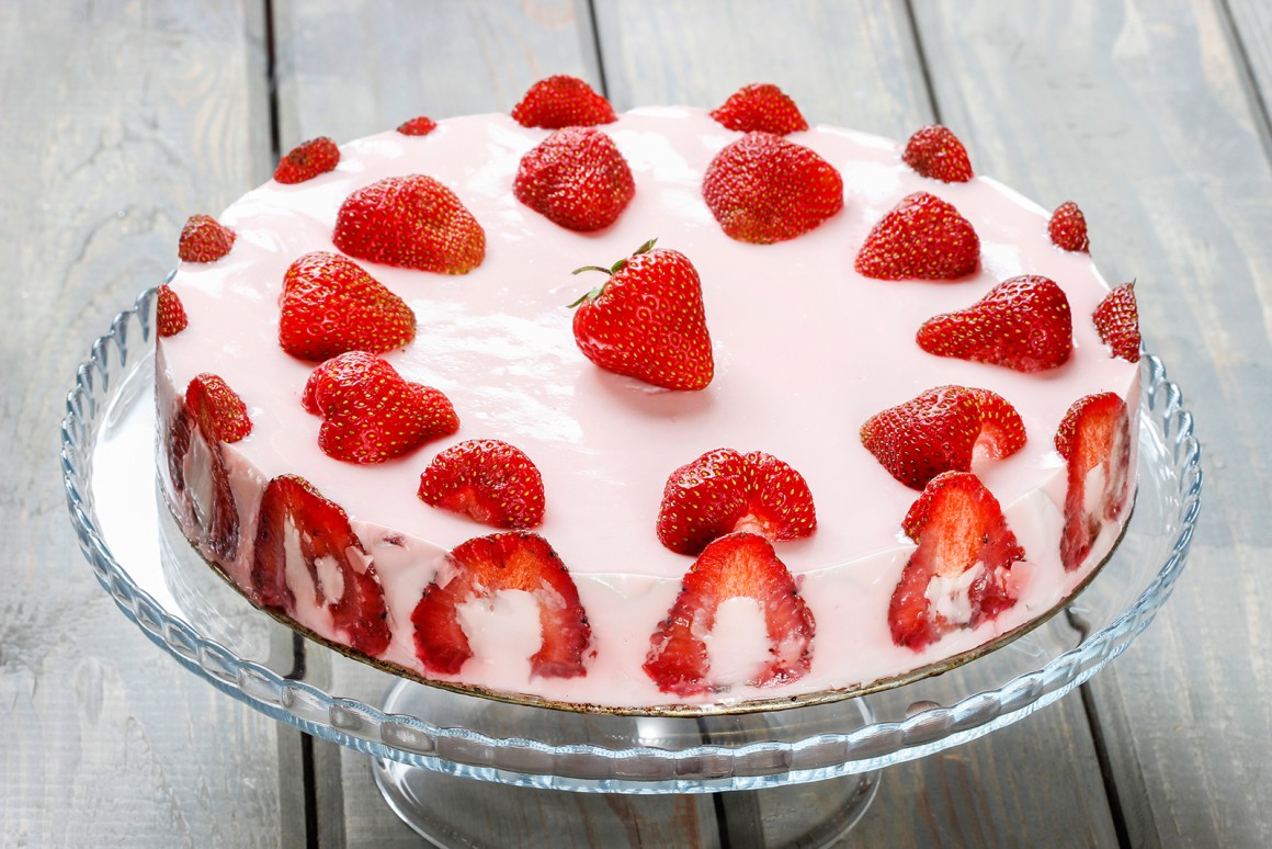 Omas Erdbeersahnetorte