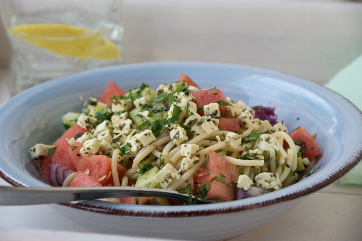 Fruchtiger Nudelsalat