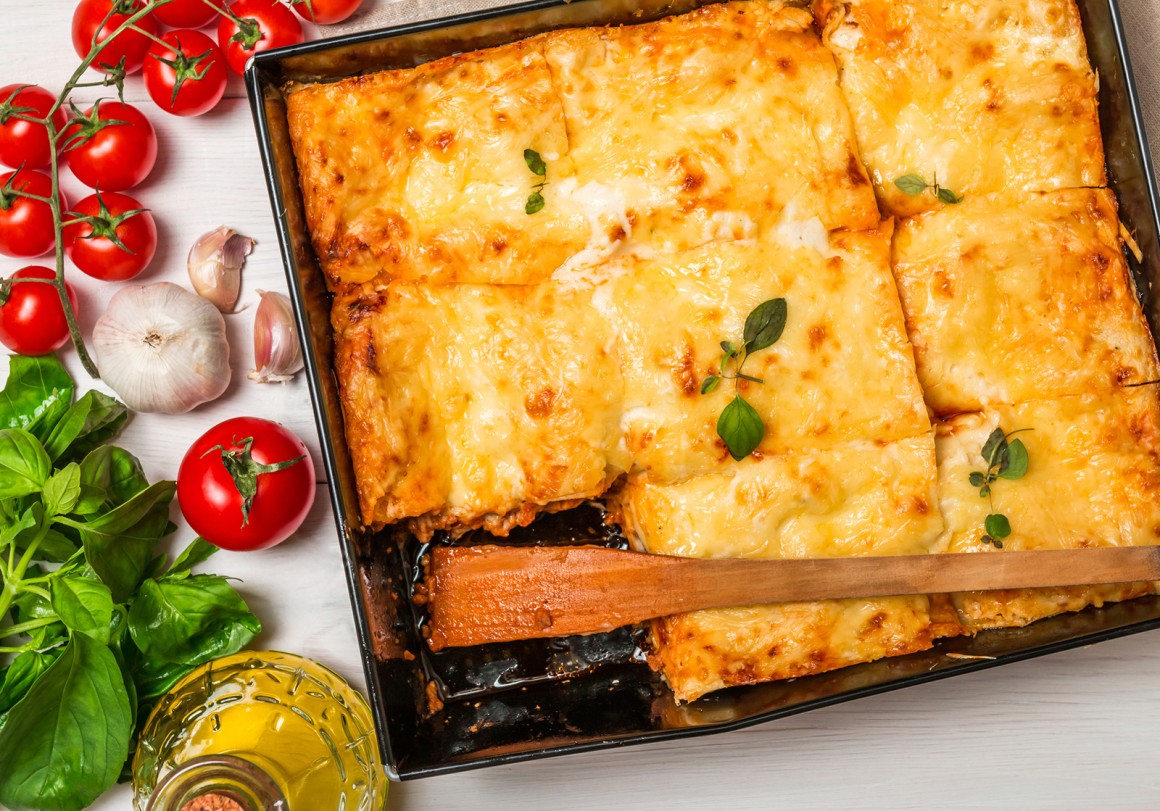 Lasagne mit Kürbis
