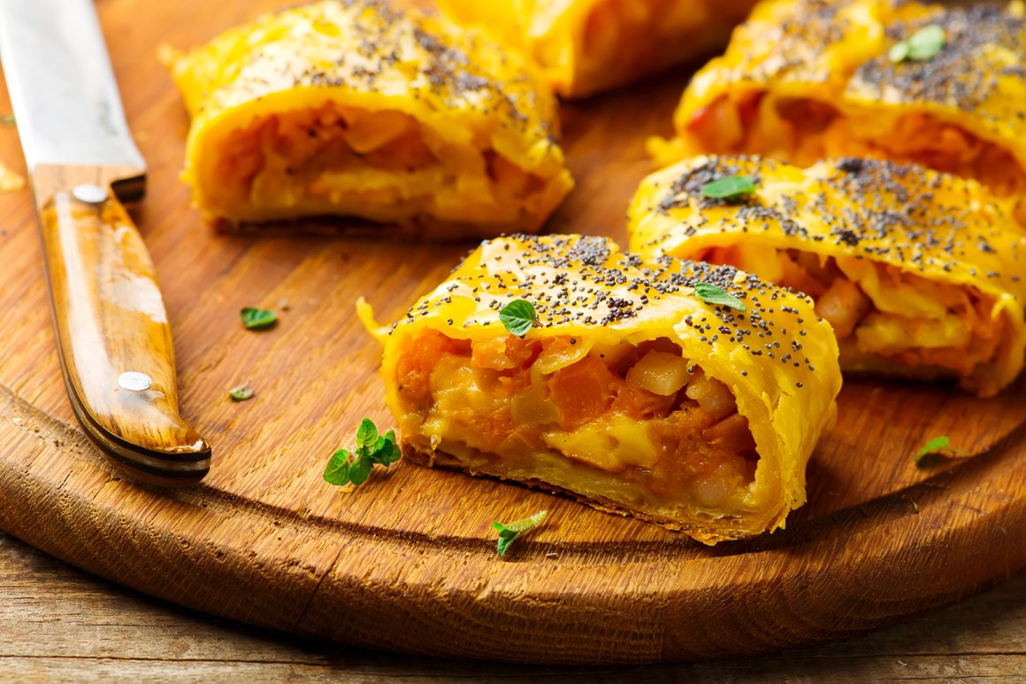 Kürbisstrudel