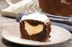 Schokokuchen mit Cheesecakefüllung