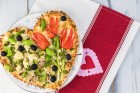 Herz-Pizza