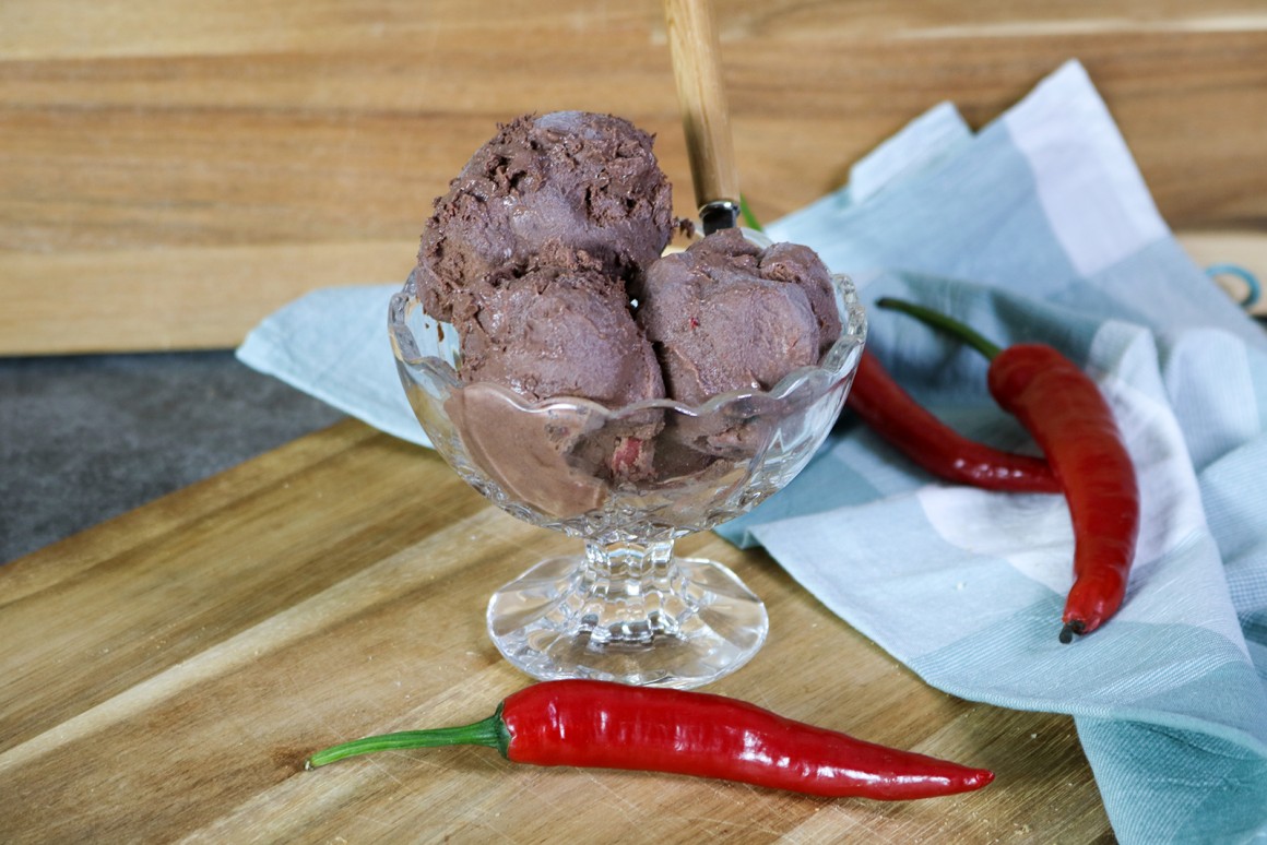 Schoko-Chili-Eis