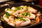 Gegrillte Tintenfische