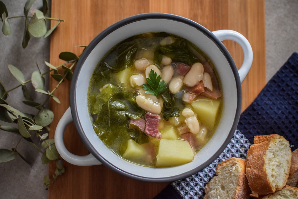 Galicische Bohnensuppe