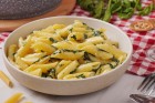 Penne mit Spinat-Gorgonzola-Sauce