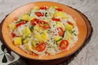 Reis mit Chili und Ananas