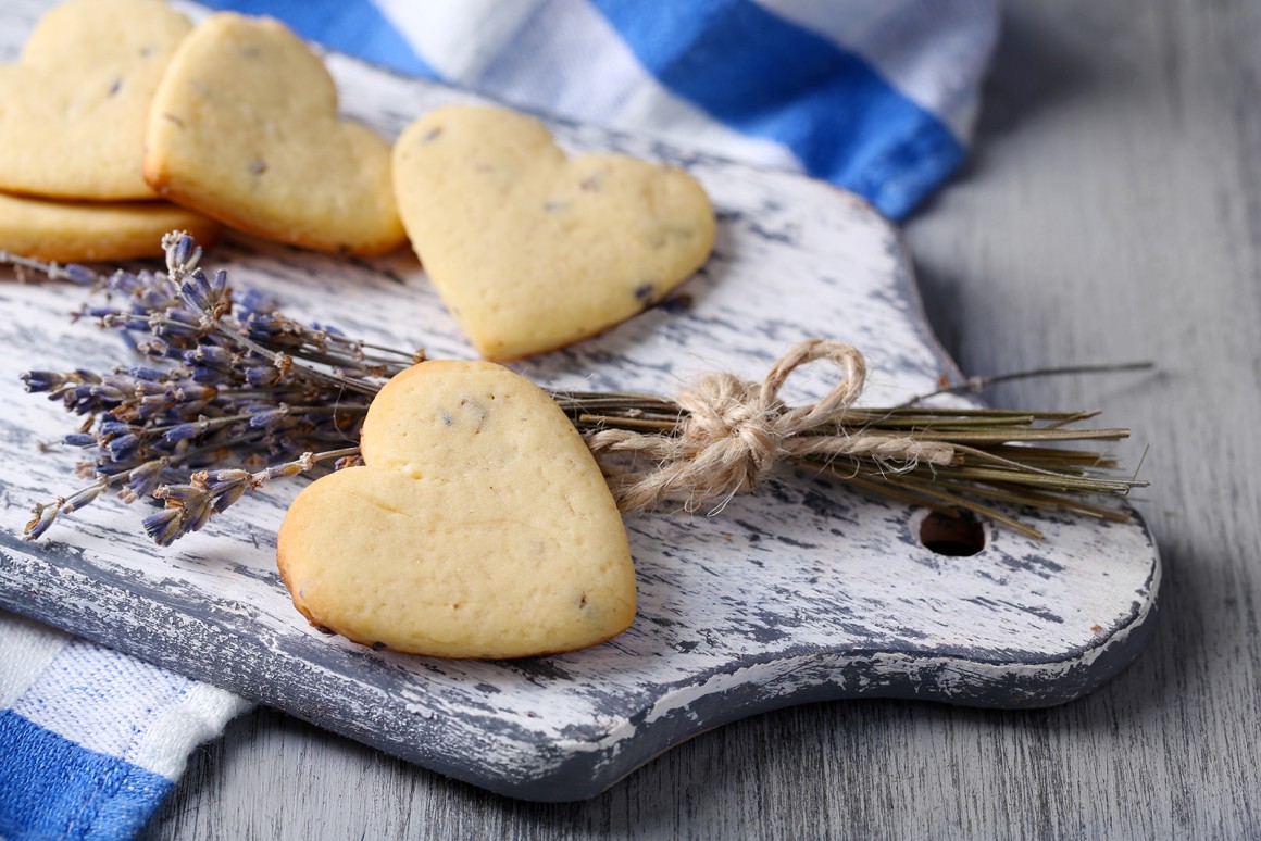 Lavendelplätzchen