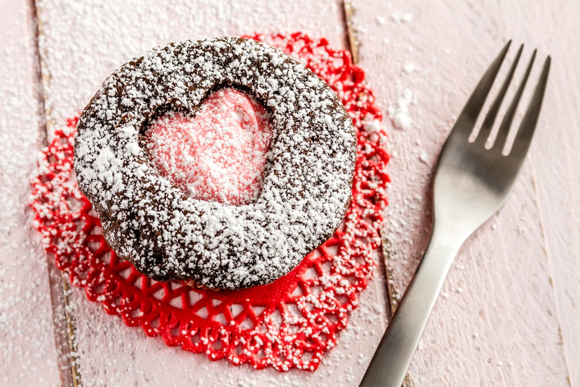 Herz-Muffins