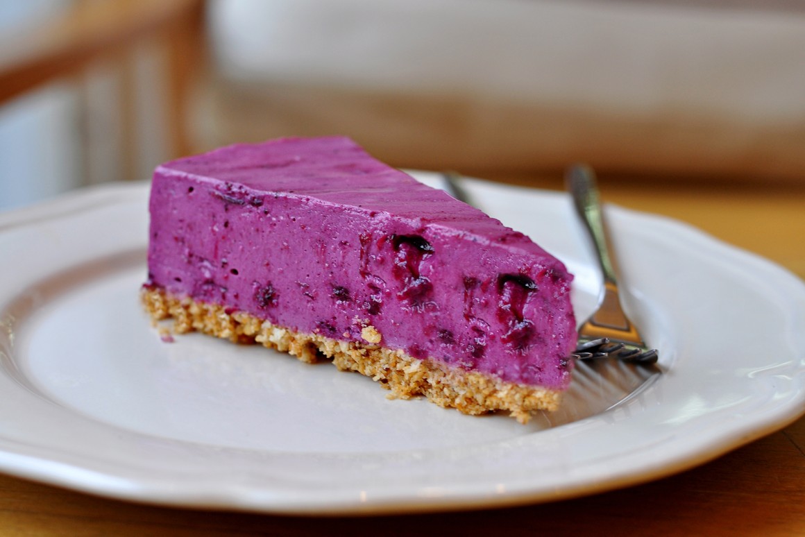 Heidelbeer-Quark-Torte