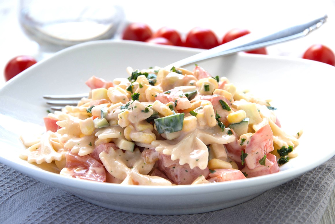 Einfacher Nudelsalat