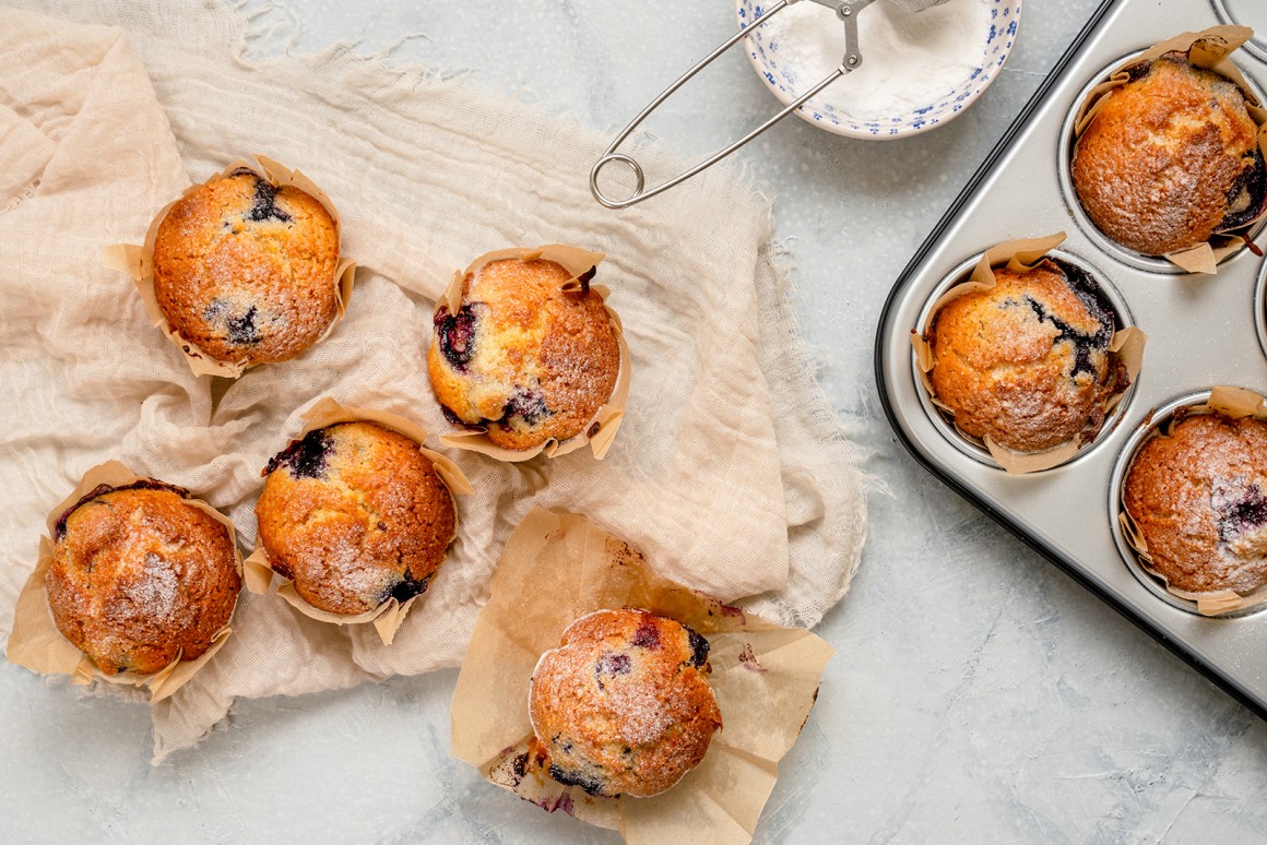 Blaubeermuffins