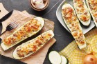 Überbackene Zucchini mit Hackfleisch