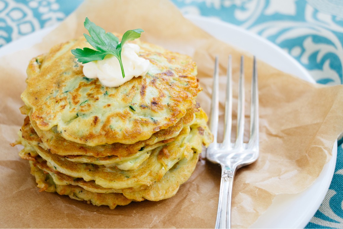 Zucchini-Pfannkuchen